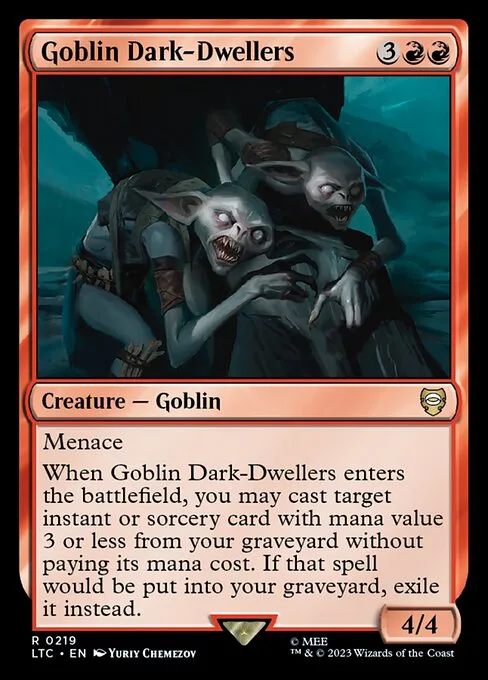 Goblin Dark-Dwellers · Tales of Middle-earth Commander 219/591