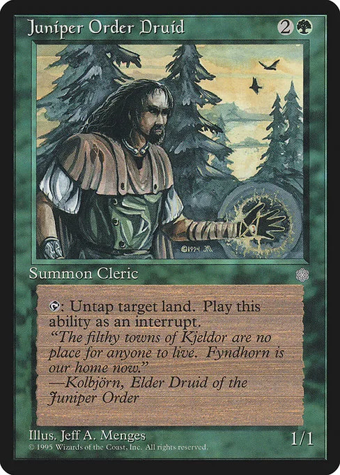 Juniper Order Druid · Ice Age 251/383