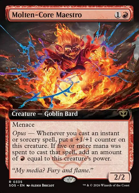 Molten-Core Maestro · Secrets of Strixhaven 335/368
