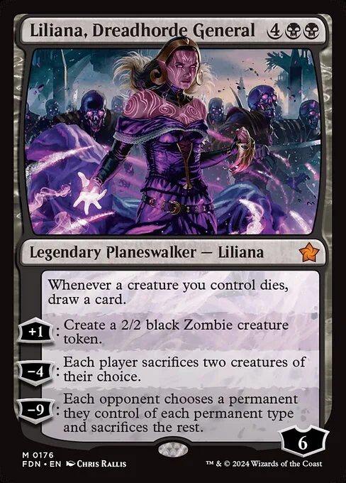 Liliana, Dreadhorde General · Foundations 176/771
