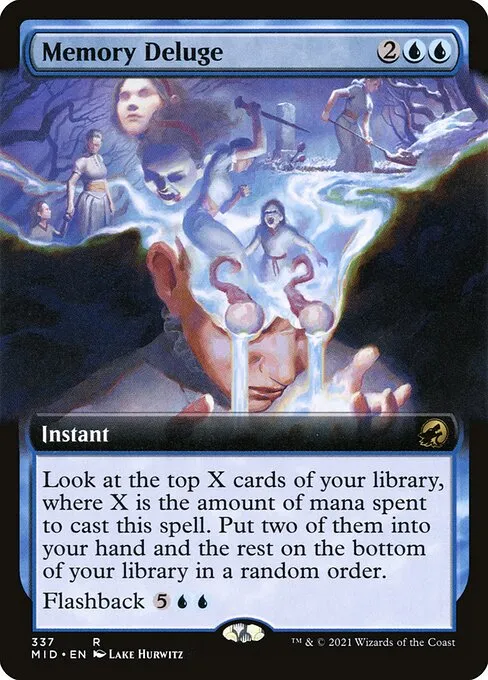 Memory Deluge · Innistrad: Midnight Hunt 337/399