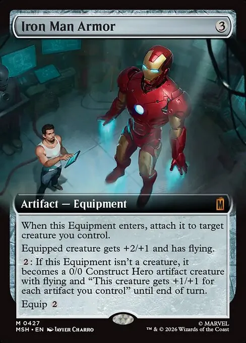 Iron Man Armor · Marvel Super Heroes 427/24