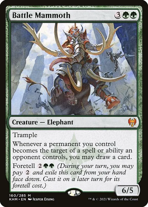 Battle Mammoth · Kaldheim 160/425