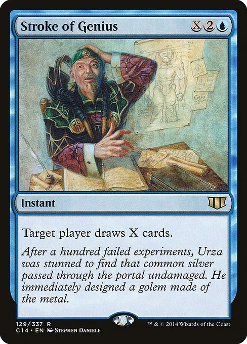 Stroke of Genius · Commander 2014 129/337