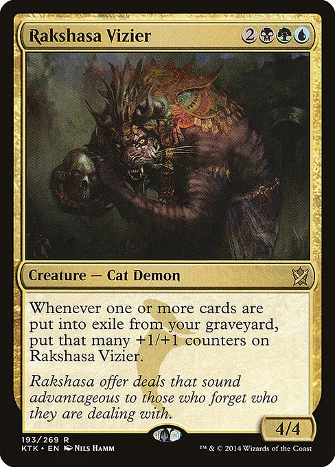 Rakshasa Vizier · Khans of Tarkir 193/293