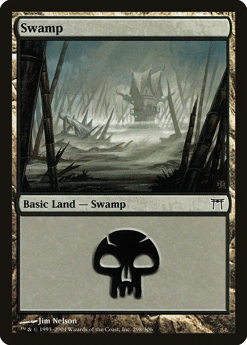 Swamp · Champions of Kamigawa 298/307