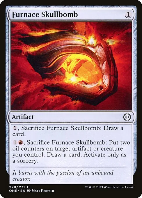 Furnace Skullbomb · Phyrexia: All Will Be One 228/479