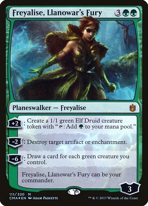 Freyalise, Llanowar's Fury · Commander Anthology 111/320
