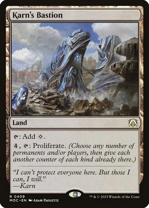 Karn's Bastion · March of the Machine Commander 409/450