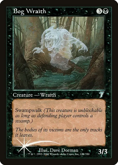 Bog Wraith · Seventh Edition 123★/708