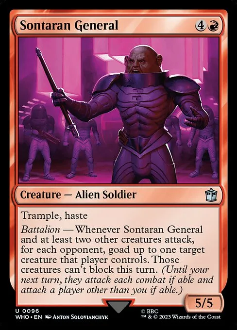 Sontaran General · Doctor Who 96/1178