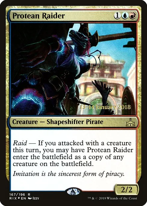Protean Raider · Rivals of Ixalan Promos 167s/98