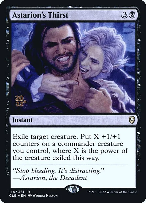 Astarion's Thirst · Battle for Baldur's Gate Promos 114s/104