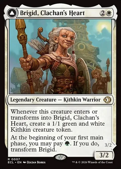 Brigid, Clachan's Heart // Brigid, Doun's Mind · Lorwyn Eclipsed 7/408