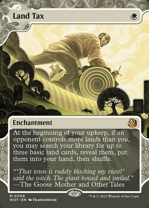 Land Tax · Wilds of Eldraine: Enchanting Tales 9/103