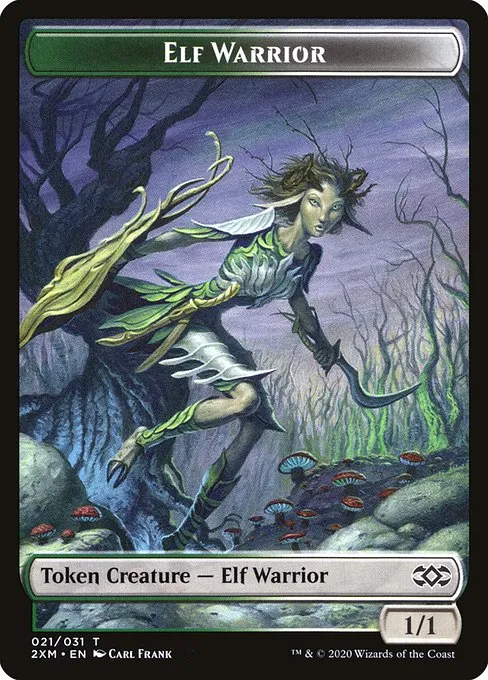 Elf Warrior · Double Masters Tokens 21/31