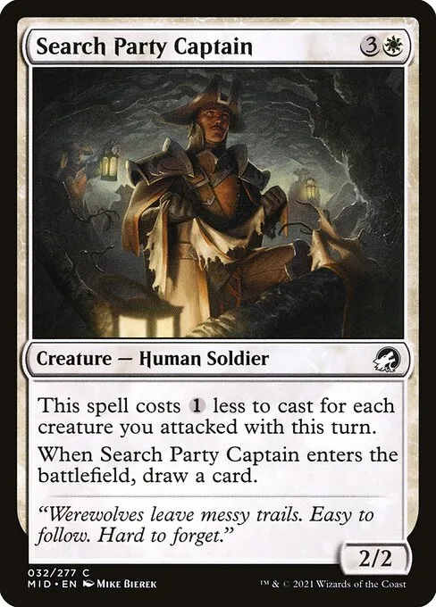 Search Party Captain · Innistrad: Midnight Hunt 32/399
