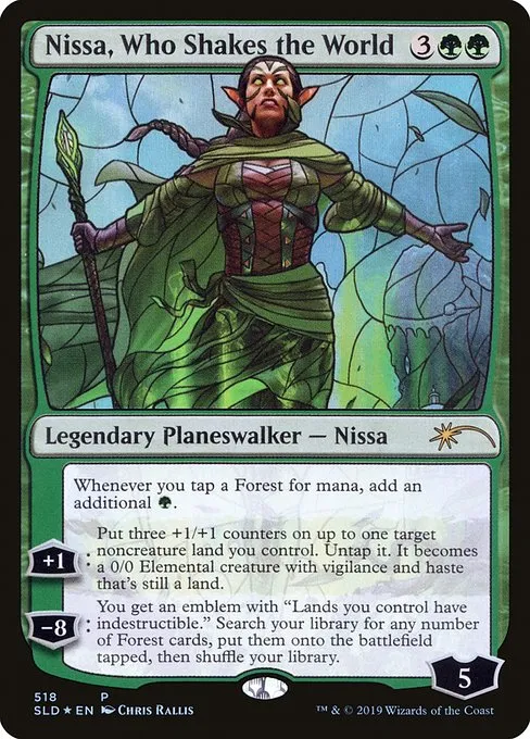 Nissa, Who Shakes the World · Secret Lair Drop 518/2547