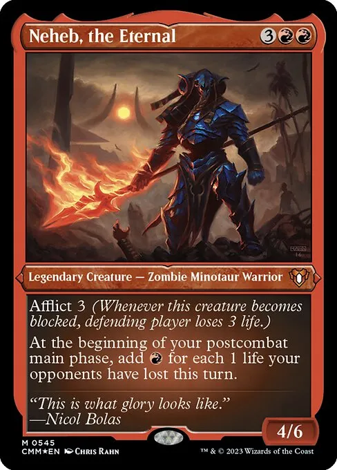 Neheb, the Eternal · Commander Masters 545/1067