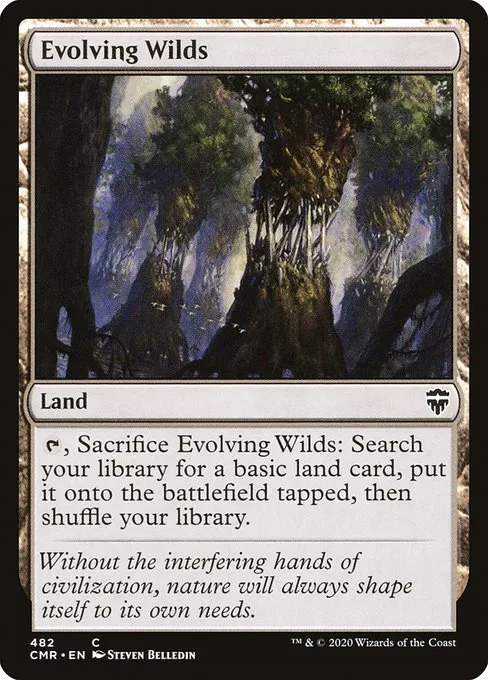 Evolving Wilds · Commander Legends 482/718