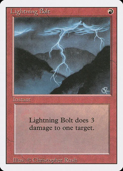 Lightning Bolt · Revised Edition 162/306