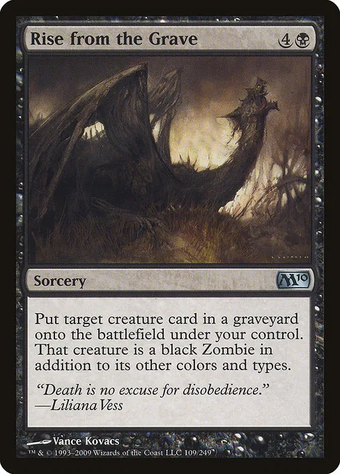 Rise from the Grave · Magic 2010 109/249