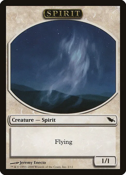 Spirit · Shadowmoor Tokens 2/12