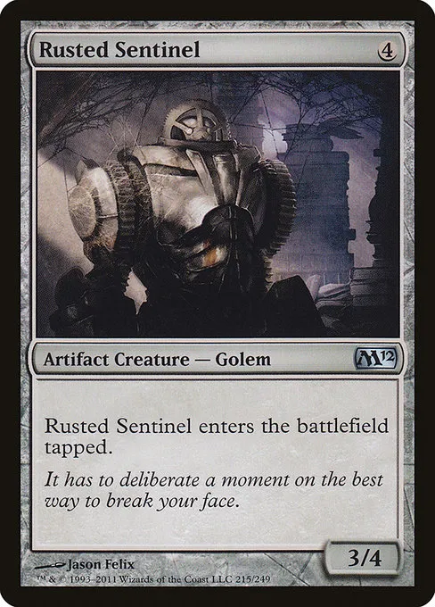 Rusted Sentinel · Magic 2012 215/249