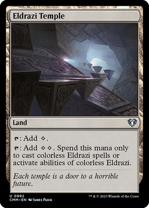 Eldrazi Temple · Commander Masters 992/1067