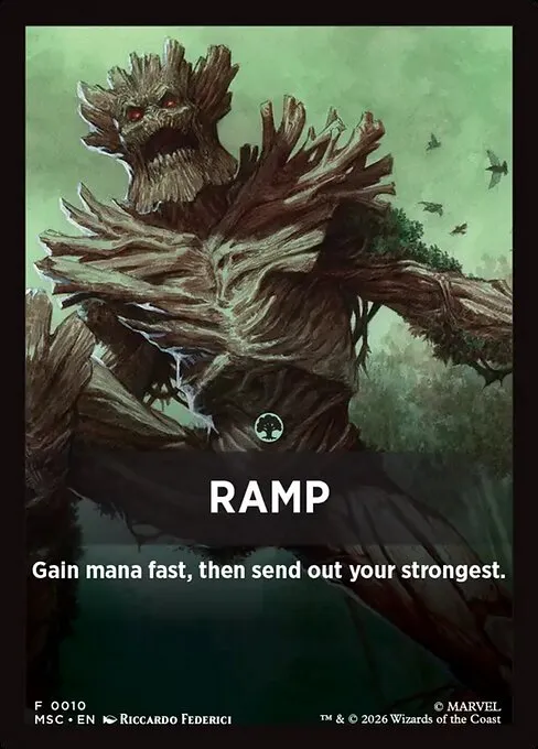 Ramp · Marvel Super Heroes Jumpstart Front Cards 10/61
