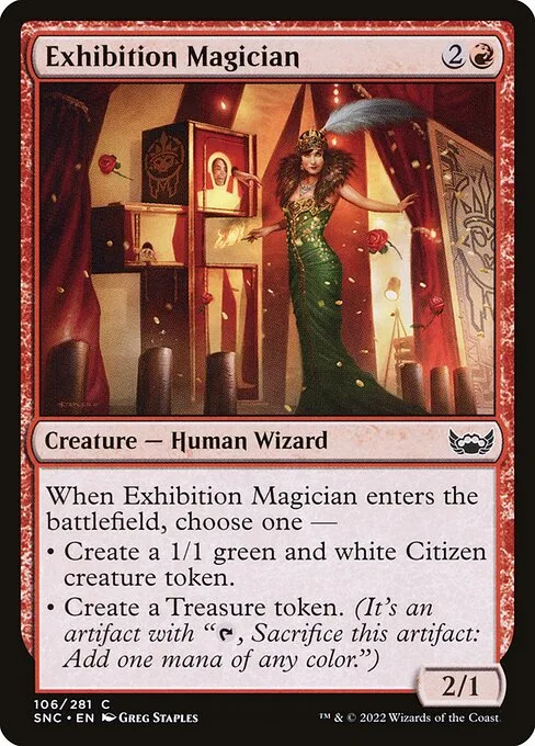 Exhibition Magician · Streets of New Capenna 106/513