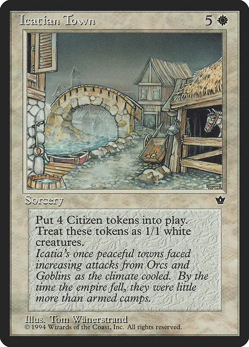 Icatian Town · Fallen Empires 15/187