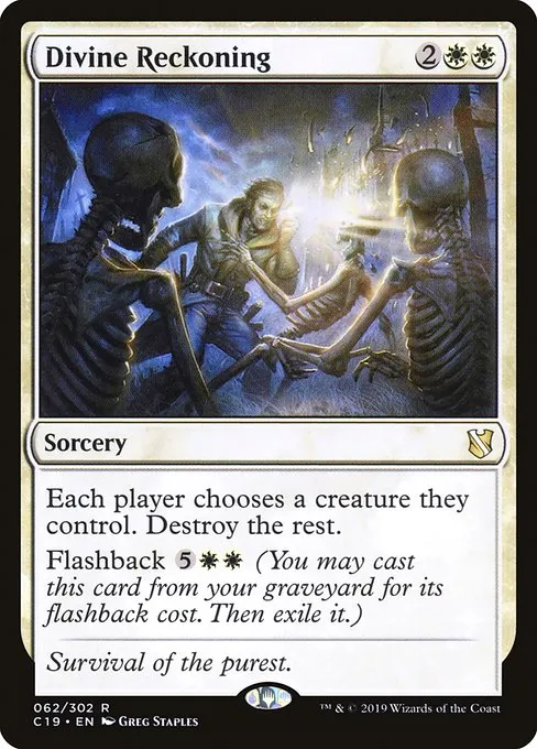 Divine Reckoning · Commander 2019 62/302