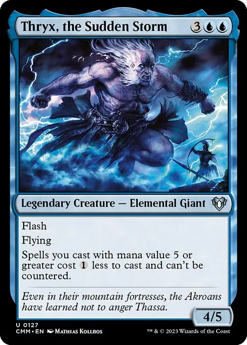 Thryx, the Sudden Storm · Commander Masters 127/1067