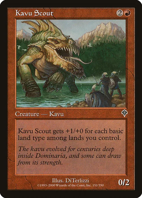 Kavu Scout · Invasion 151/354