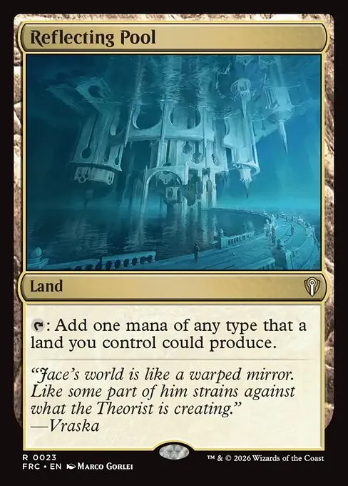 Reflecting Pool · Reality Fracture Commander 23/2