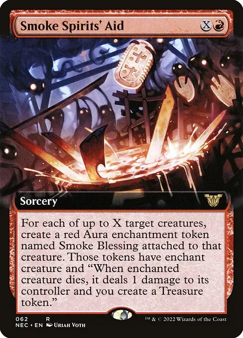 Smoke Spirits' Aid · Neon Dynasty Commander 62/179
