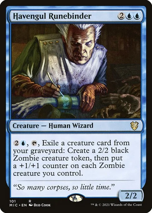 Havengul Runebinder · Midnight Hunt Commander 101/187