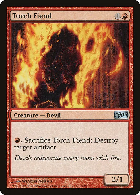 Torch Fiend · Magic 2013 151/249
