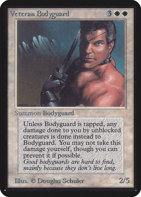Veteran Bodyguard · Limited Edition Alpha 41/295