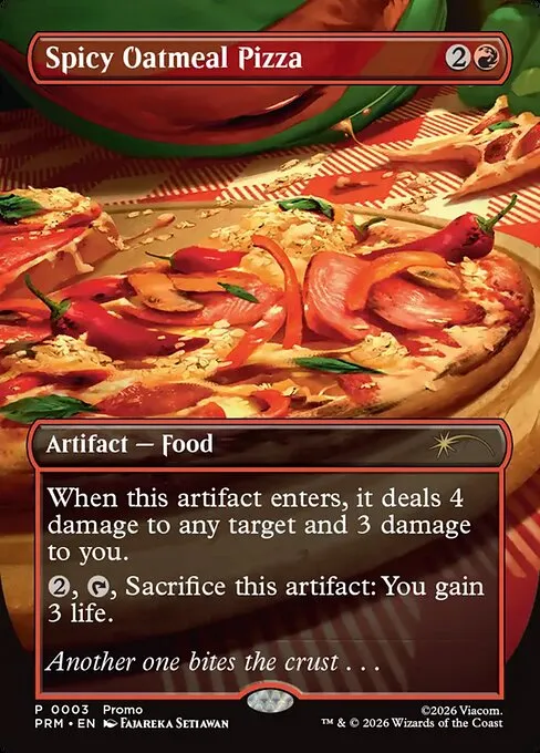 Spicy Oatmeal Pizza · Wizards Play Network 2026 7/13
