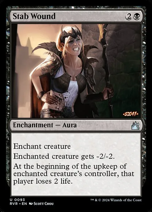 Stab Wound · Ravnica Remastered 93/531