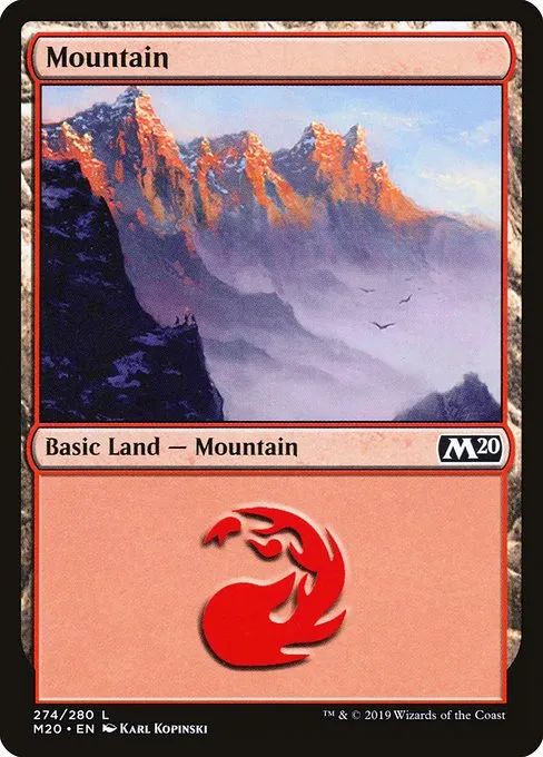 Mountain · Core Set 2020 274/346