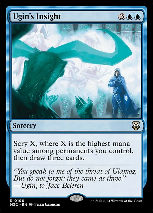 Ugin's Insight · Modern Horizons 3 Commander 196/398