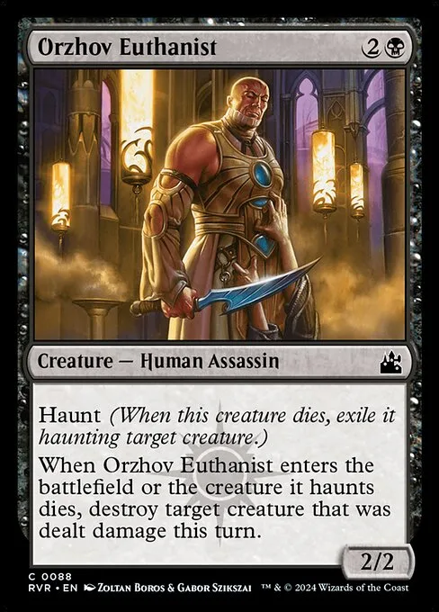 Orzhov Euthanist · Ravnica Remastered 88/531