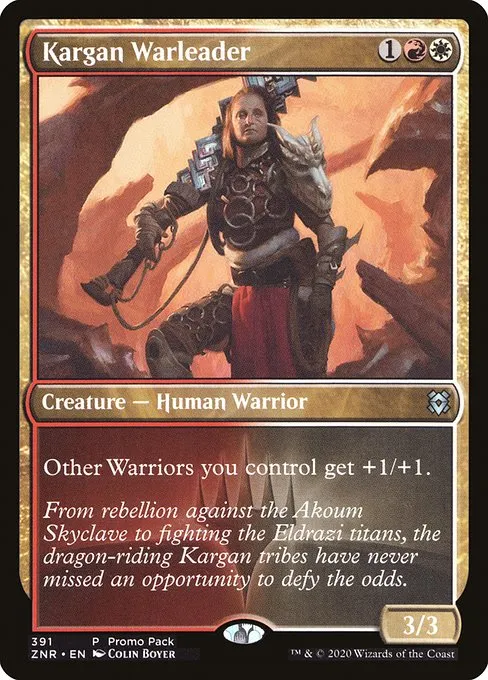 Kargan Warleader · Zendikar Rising 391/407