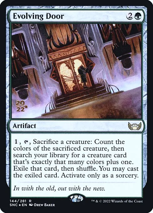 Evolving Door · Streets of New Capenna Promos 144s/161
