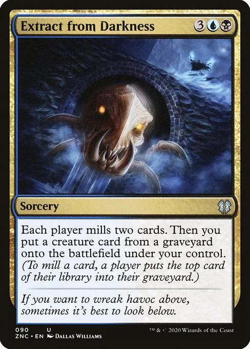 Extract from Darkness · Zendikar Rising Commander 90/142
