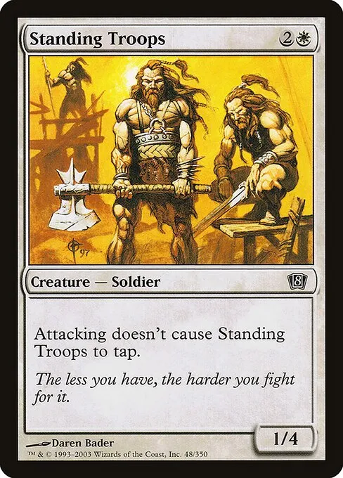 Standing Troops · Eighth Edition 48★/711