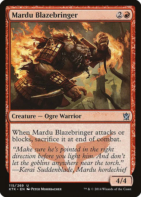 Mardu Blazebringer · Khans of Tarkir 115/293